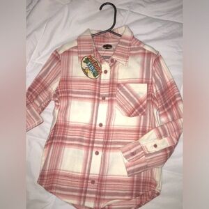 Outdoors Kids | Plaid long sleeve flannel